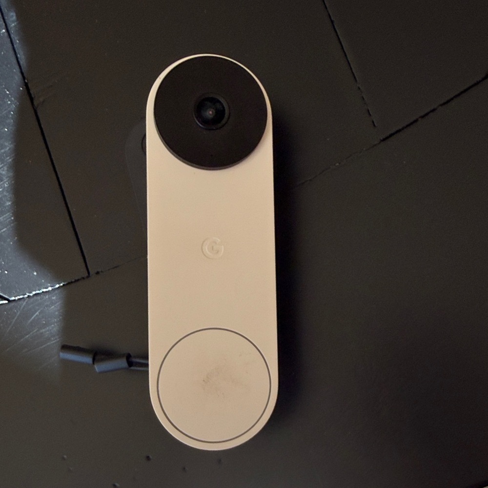 Google Neat White Smart Doorbell Camera